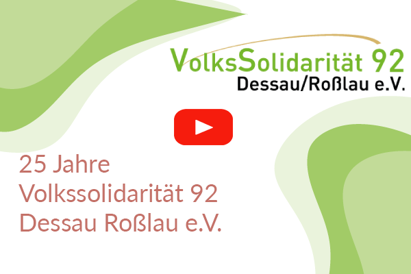 25 Jahre Volkssolidarität 92 Dessau-Roßlau e.V.